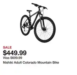 Dick's Sporting Goods Nishiki Adult Colorado Mountain Bike offer