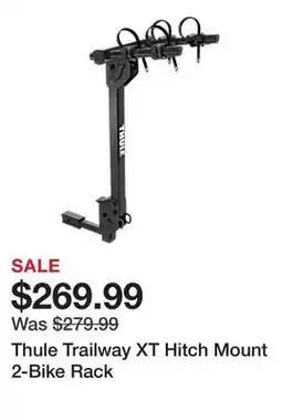 Dick's Sporting Goods Thule Trailway XT Hitch Mount 2-Bike Rack offer