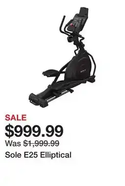 Dick's Sporting Goods Sole E25 Elliptical offer