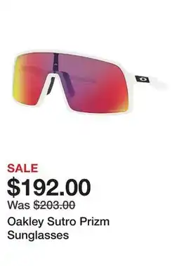 Dick's Sporting Goods Oakley Sutro Prizm Sunglasses offer