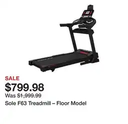 Dick's Sporting Goods Sole F63 Treadmill – Floor Model offer