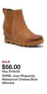 Nordstrom SOREL Joan Rhapsody Waterproof Chelsea Boot (Women) offer