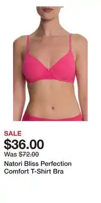 Nordstrom Natori Bliss Perfection Comfort T-Shirt Bra offer