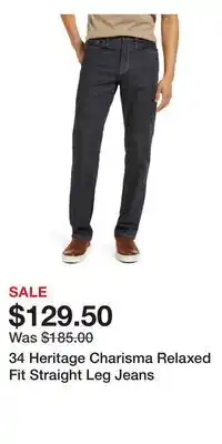 Nordstrom 34 Heritage Charisma Relaxed Fit Straight Leg Jeans offer