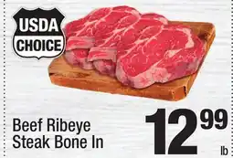 Super King Markets Beef Ribeye Steak offer