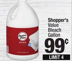 Super King Markets Shopper's Value Bleach offer