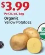 Aldi Organic Yellow Potatoes offer