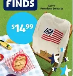 Aldi Serra Premium Sweater offer