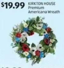 Aldi Kirkton house premium americana wreath offer