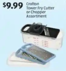 Aldi Crofton Tower Fry Cutter or Chopper offer
