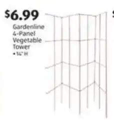 Aldi Gardenline 4-Panel Vegetable Tower offer
