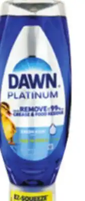 Ocean State Job Lot Dawn Platinum Plus Power wash Dish Spray 16 oz offer