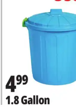 Ocean State Job Lot Round Clear Storage Bucket with Latching Lid offer