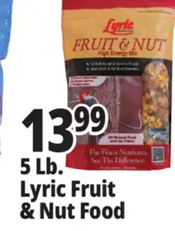 Ocean State Job Lot Lyric Fruit and Nut High Energy Wild Bird Food Mix 5 lbs offer