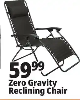 Ocean State Job Lot Oxford Cloth Zero Gravity Chair offer