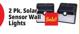 Ocean State Job Lot Outdoor Living Accents Solar Sensor Wall Lights 2 Count offer