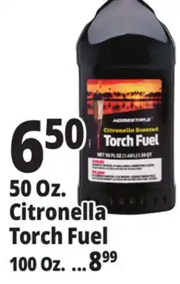 Ocean State Job Lot Citronella Scented Torch Fuel 50 oz offer