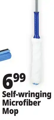 Ocean State Job Lot Gleam Self-Wringing Microfiber Mop offer