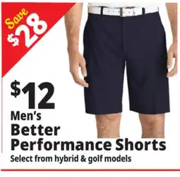 Ocean State Job Lot Men's Better Performance Shorts offer