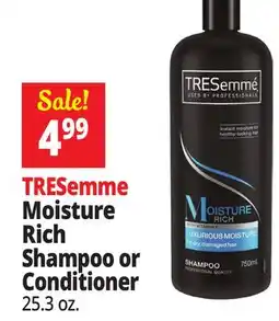 Ocean State Job Lot TRESemme Moisture Rich Shampoo or Conditioner offer