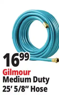 Ocean State Job Lot Gilmour Medium Duty Hose 5/8 25ft offer