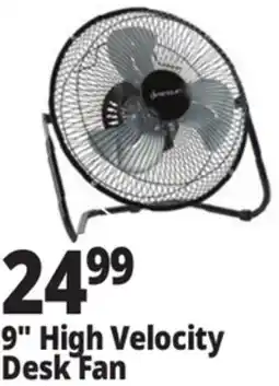 Ocean State Job Lot Penguin High Velocity Desk Fan 9 offer