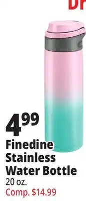Ocean State Job Lot Finedine Stainless Water Bottle offer