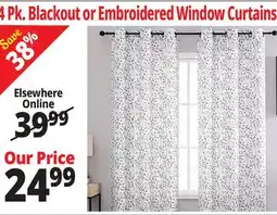 Ocean State Job Lot Window Curtains offer