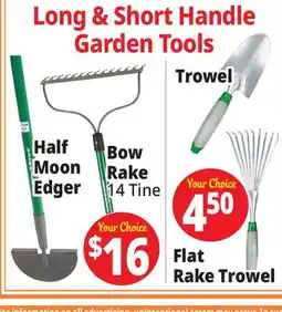 Ocean State Job Lot Garden Tools offer