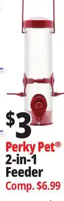 Ocean State Job Lot Perky Pet 2-in-1 Feeder offer