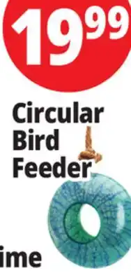 Ocean State Job Lot Circular Bird Feeder offer