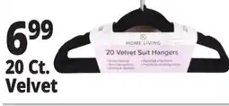 Ocean State Job Lot HomeLiving Velvet Suit Hangers 20 Count offer