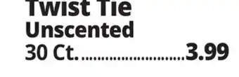 Ocean State Job Lot Twist Tie Unscented offer