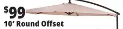 Ocean State Job Lot 10' Offset Patio Umbrella offer
