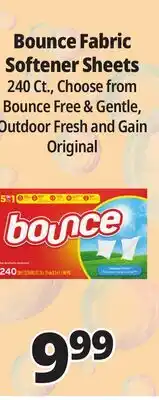Ocean State Job Lot Bounce Free & Gentle Dryer Sheets 240 Count offer