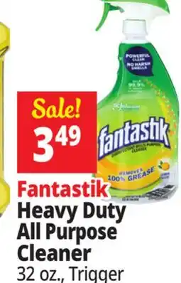 Ocean State Job Lot Fantastik Lemon Scent Disinfectant Multipurpose Spray Cleaner 32 oz offer