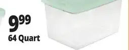Ocean State Job Lot 64 Quart Storage Boxes offer