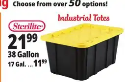 Ocean State Job Lot Sterilite Industrial Strong Box Tote 27 Gal offer