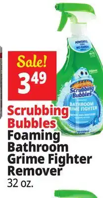 Ocean State Job Lot Scrubbing Bubbles Foaming Bathroom Grime Fighter Remover offer
