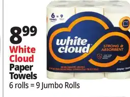 Ocean State Job Lot White Cloud Paper Towels offer