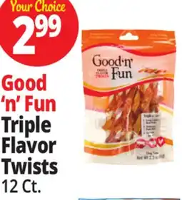 Ocean State Job Lot Good 'n' Fun Triple Flavor Twists offer