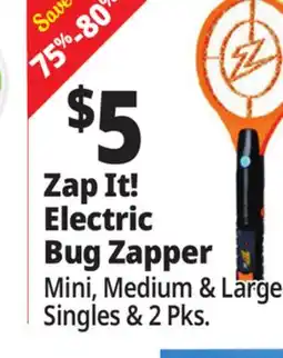 Ocean State Job Lot Zap It! Electric Bug Zapper offer