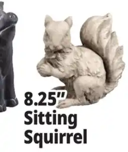 Ocean State Job Lot Squirrel Cement Statue Gray offer