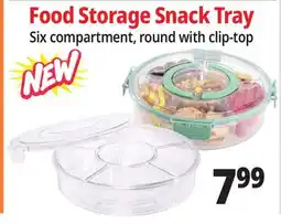Ocean State Job Lot Food Storage Snack Tray offer