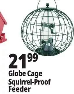 Ocean State Job Lot Yankee Trader Globe Cage Bird Feeder offer