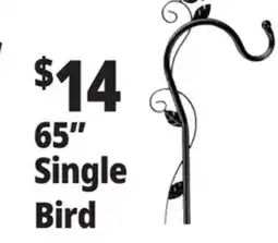 Ocean State Job Lot 65 Single Bird Shepherd Hooks offer