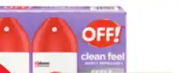 Ocean State Job Lot OFF! Clean Feel Insect Repellent 2pk 9 oz offer