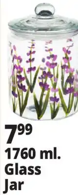 Ocean State Job Lot 1760 ml. Glass Jar offer
