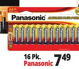 Ocean State Job Lot Panasonic AAA Alkaline Batteries 16-Count offer