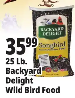 Ocean State Job Lot Backyard Delight Songbird Food 25 lbs offer